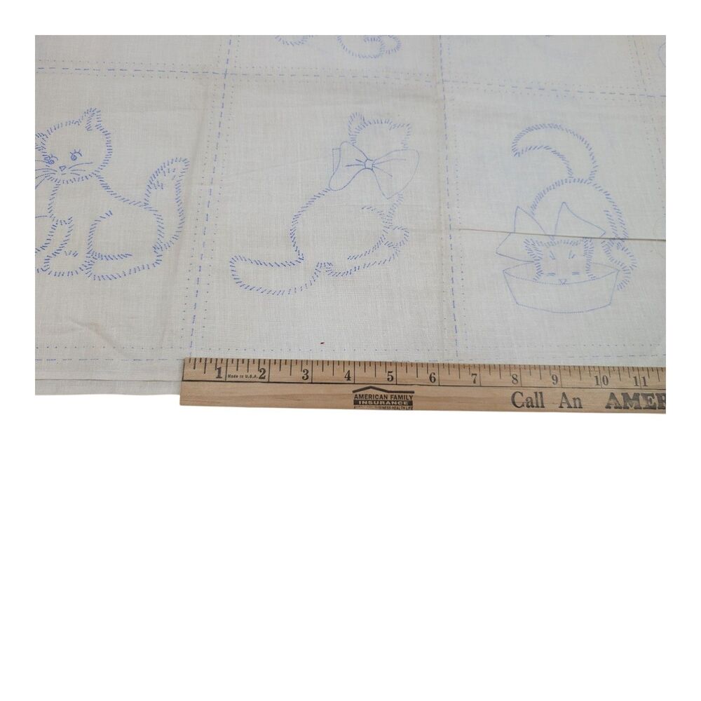 Vintage Kitty Cat Cute Fun Boot Transfer Patterns, MCM‎ Iron On Transfers, 1960s - Picture 9 of 9